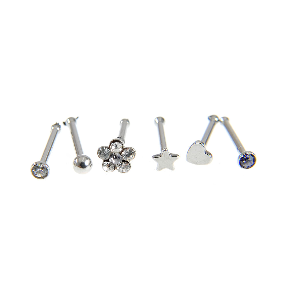 Set 6 piercing decor nas - 1 | YEO