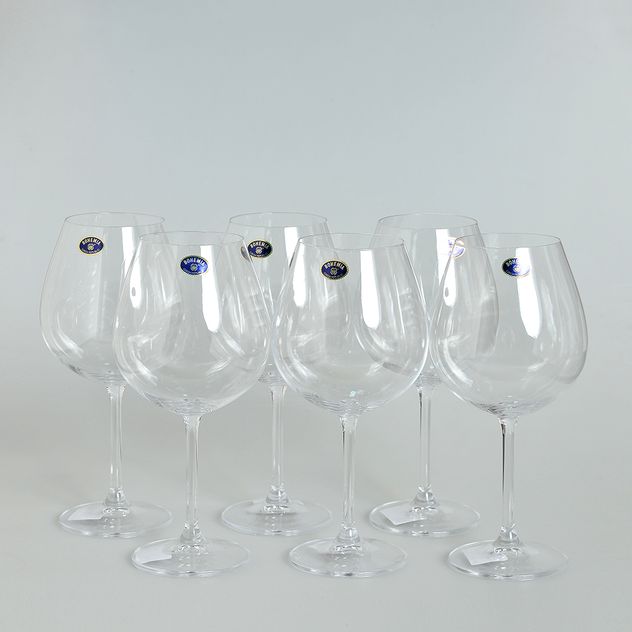 Set 6 pahare din sticla 650 ml