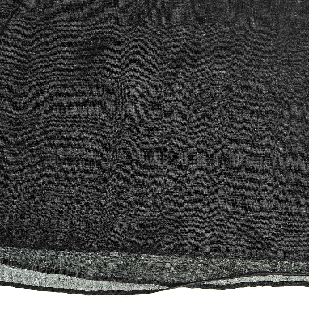 Esarfa neagra din matase 50x50 cm