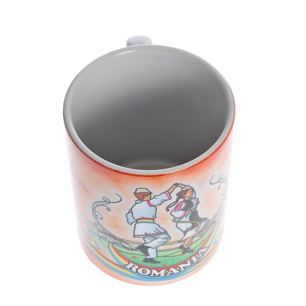 Cana din ceramica cu dansatori 330 ml