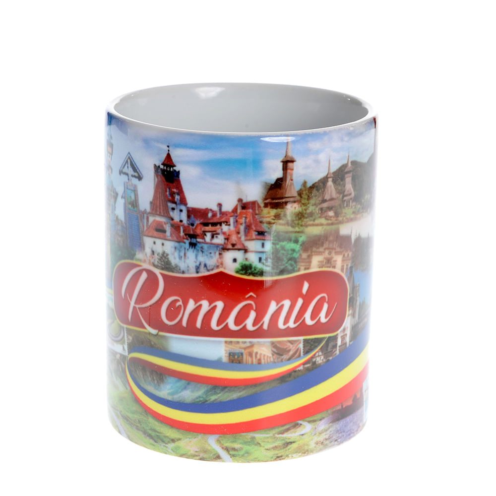 Cana din ceramica Romania 330 ml