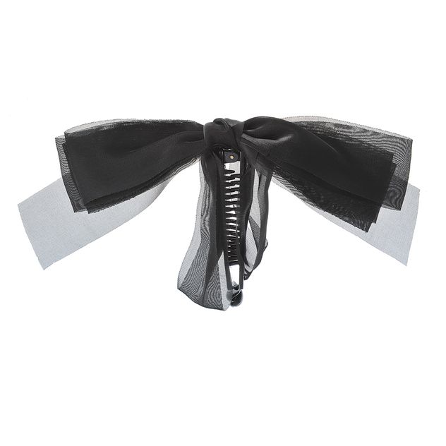 Cleste negru cu funda mare