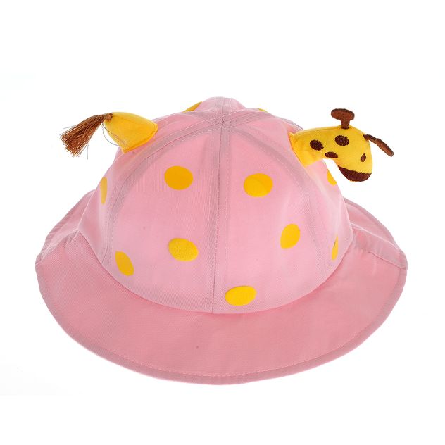 Palarie roz din bumbac