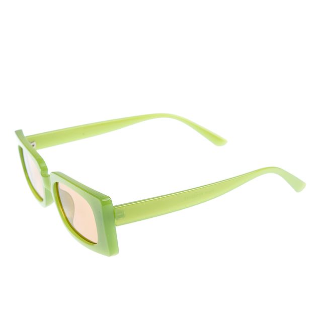 Ochelari de soare cu rama verde