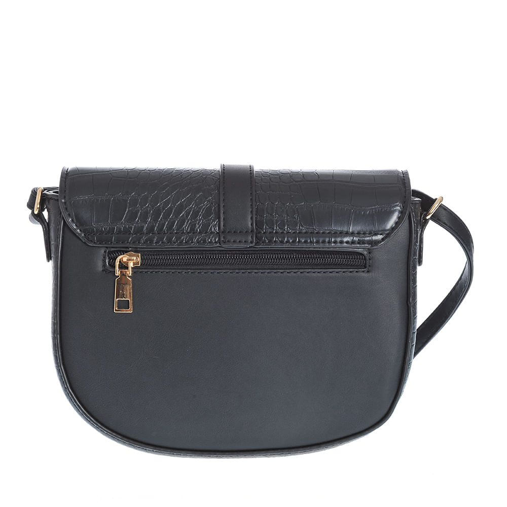 Geanta crossbody cu aspect piele de sarpe - 3 | YEO