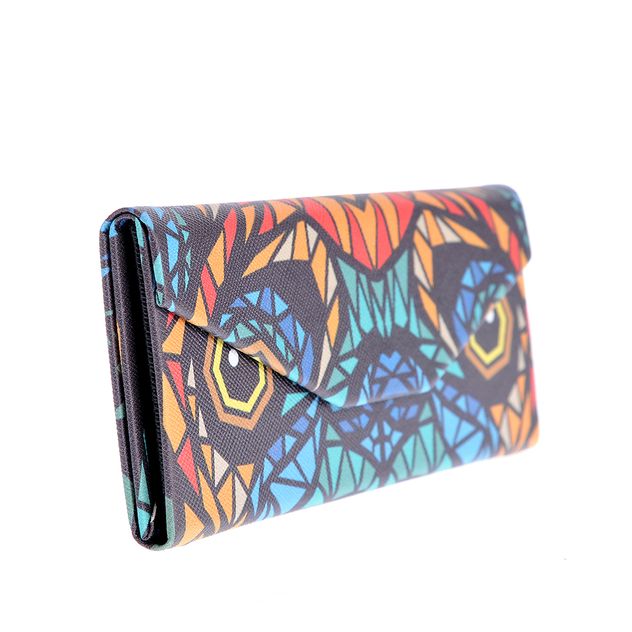 Etui multicolor cu inchidere magnetica