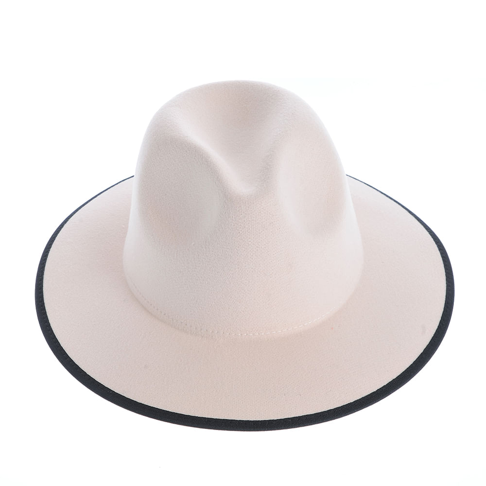 Palarie fedora bej - 1 | YEO