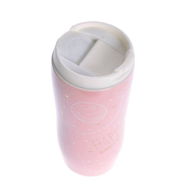Cana roz cu capac 530 ml