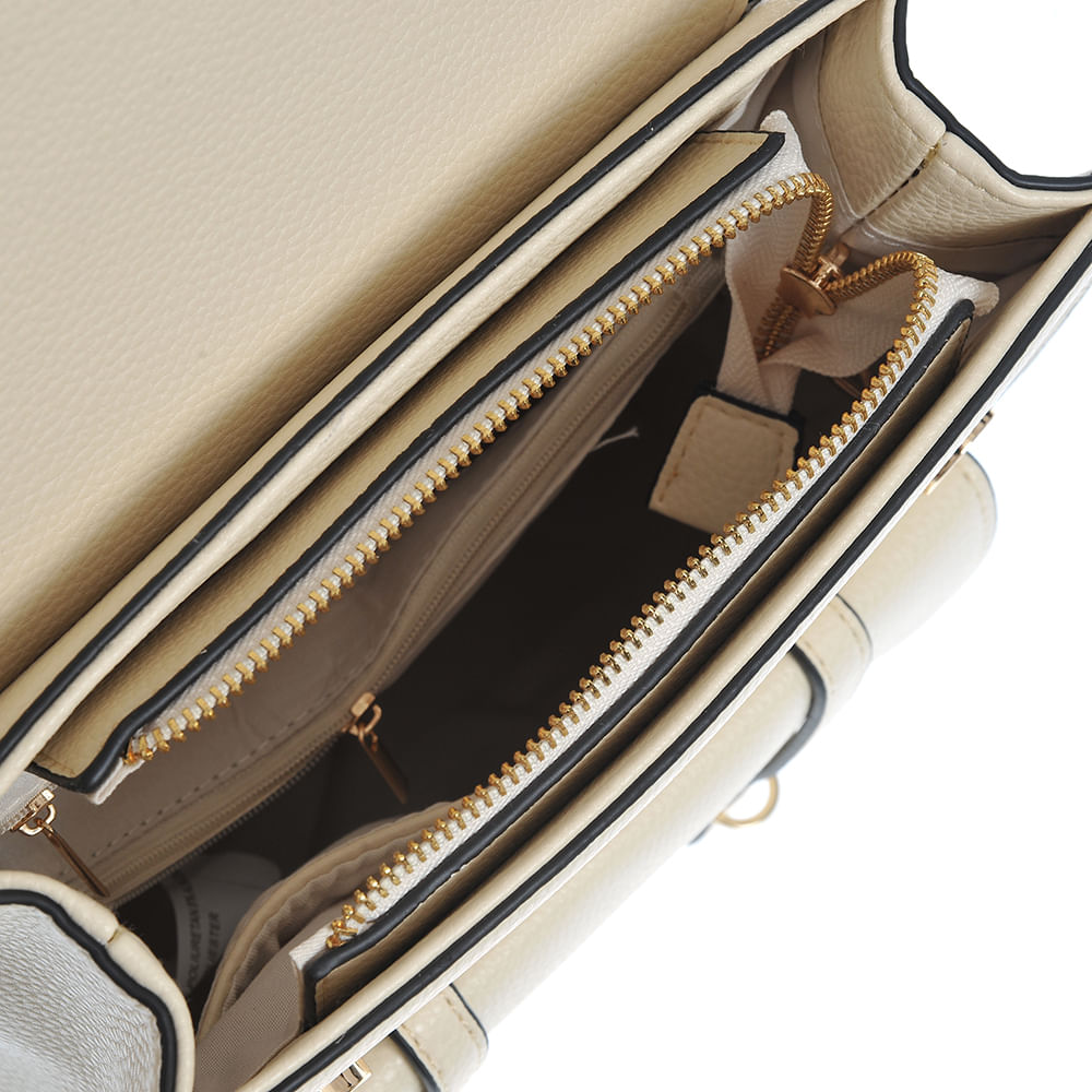 Rucsac crem din piele ecologica - 3 | YEO