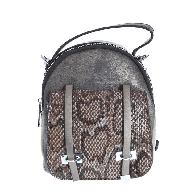 Rucsac mini cu model animal print
