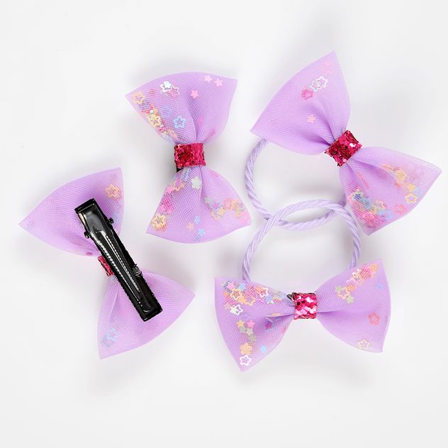 Set 4 accesorii de par mov