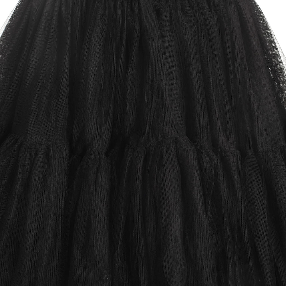 Fusta midi din tulle - 1 | YEO