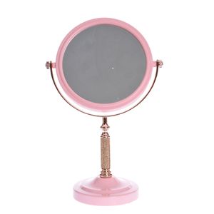 Oglinda cosmetica roz 34 cm