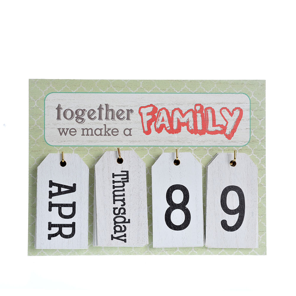 Calendar Family 26 cm