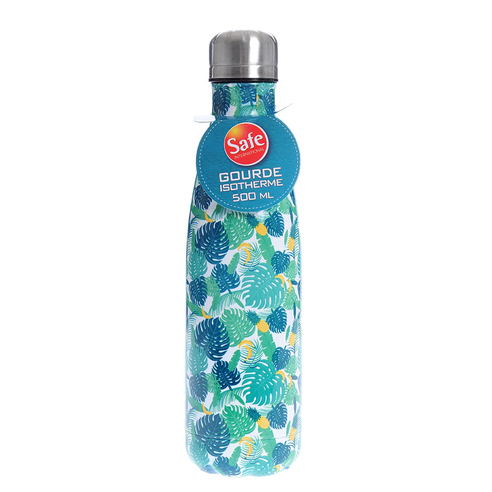 Termos cu frunze tropicale 500 ml