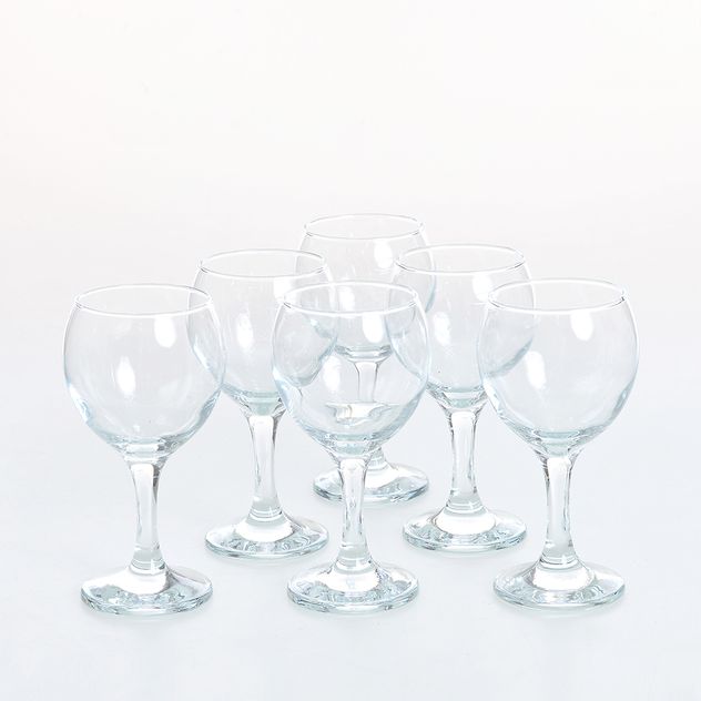 Set  6 pahare din sticla 210 ml