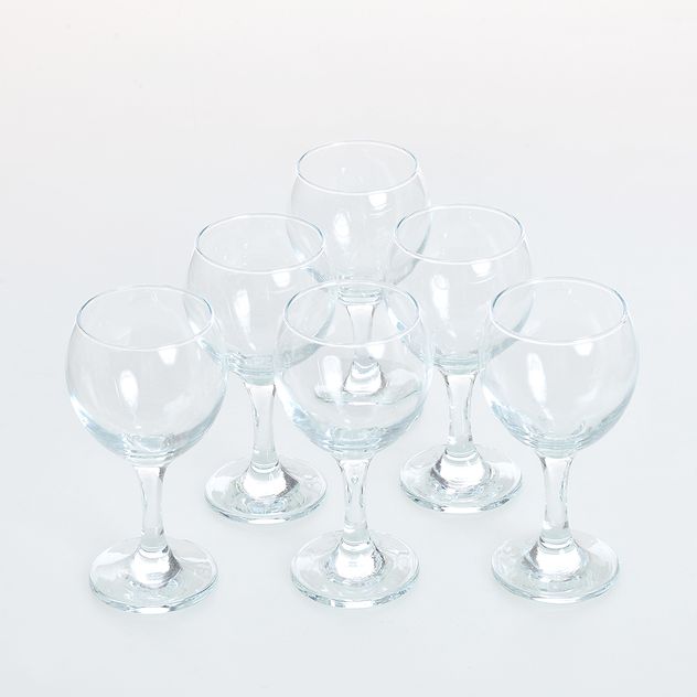Set  6 pahare din sticla 210 ml