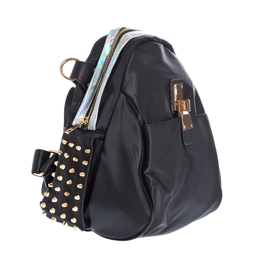 Rucsac negru cu tinte - 1 | YEO