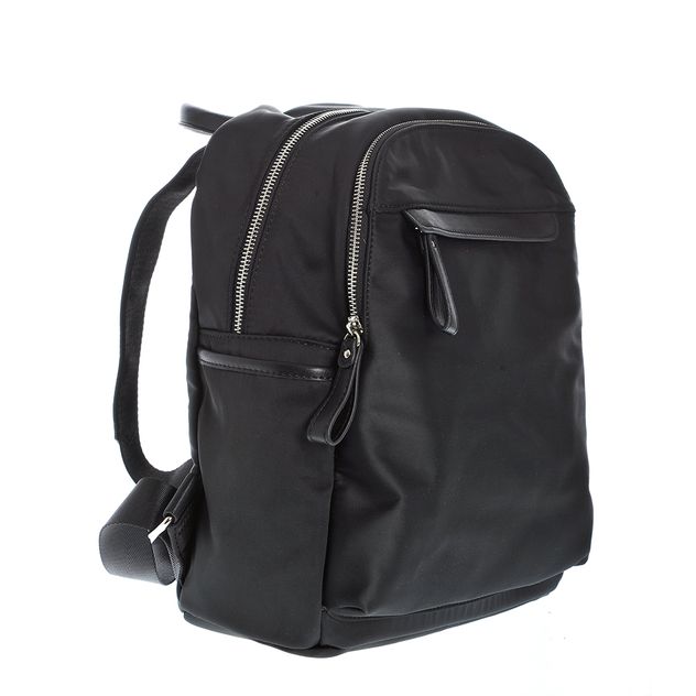 Rucsac negru compartimentat