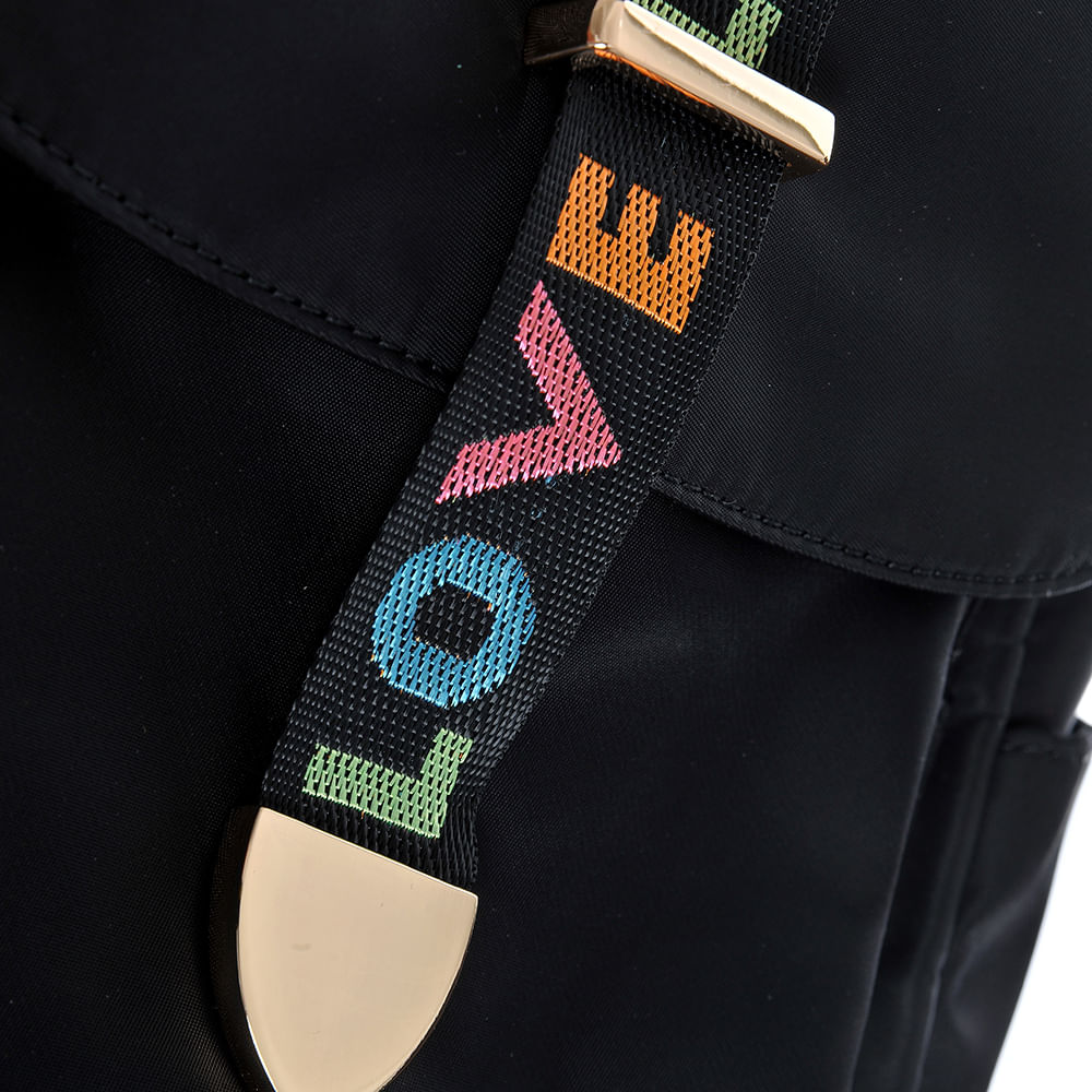Rucsac negru Love - 3 | YEO