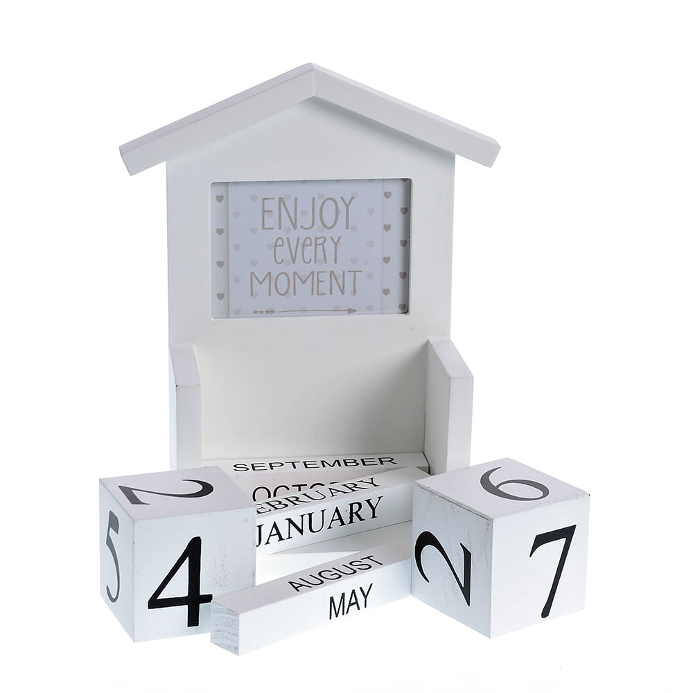 Calendar casuta alba 25 cm - 2 | YEO