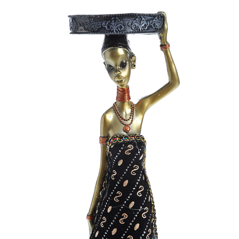 Statueta femeie africana 42 cm - 1 | YEO