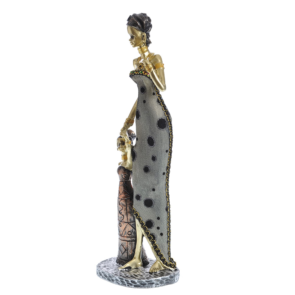 Statueta femeie africana 34 cm - 1 | YEO