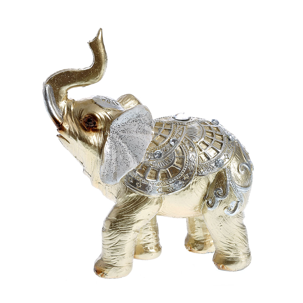 Statueta elefant argintiu 15 cm - 2 | YEO