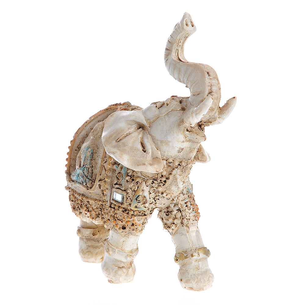 Statueta elefant auriu 12 cm - 2 | YEO