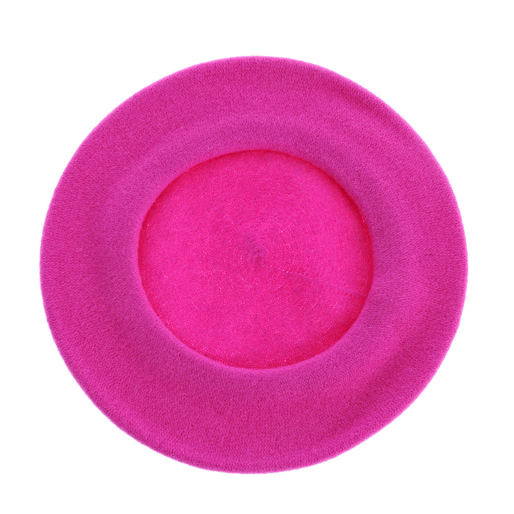 Bereta fucsia din lana - 3 | YEO