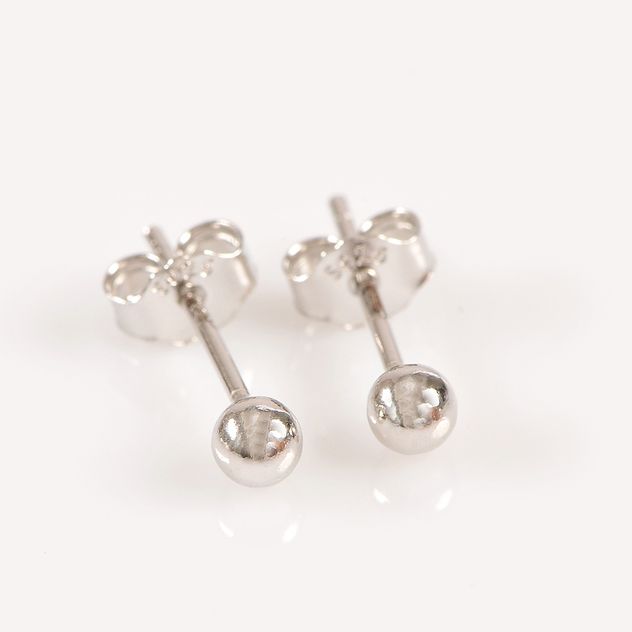 Cercei din argint bobite