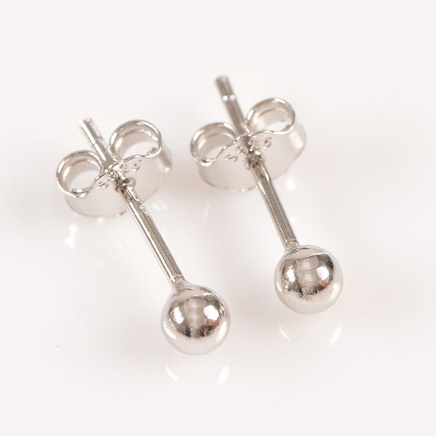 Cercei din argint bobite