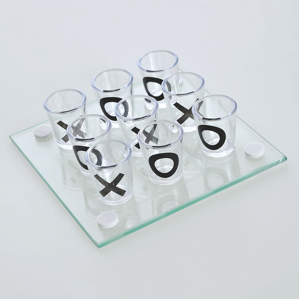 Joc X si 0 cu pahare de shot - 1 | YEO