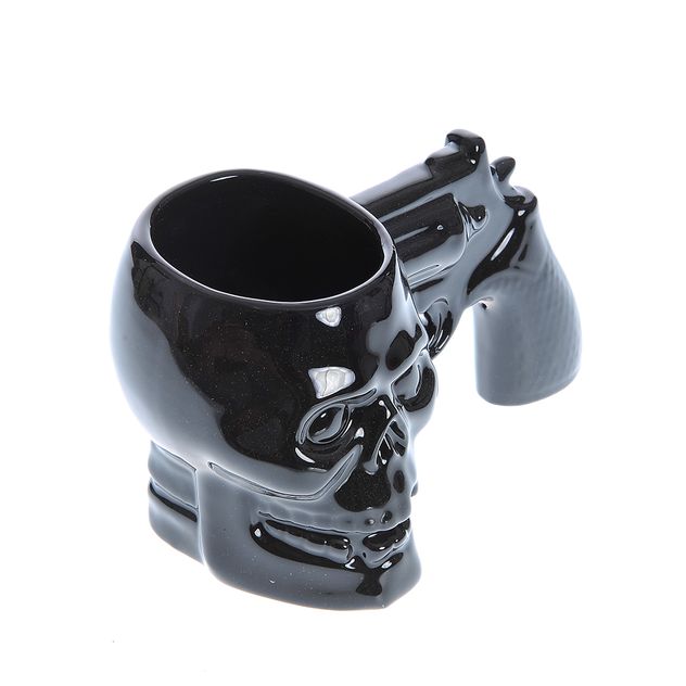 Cana din ceramica Skull