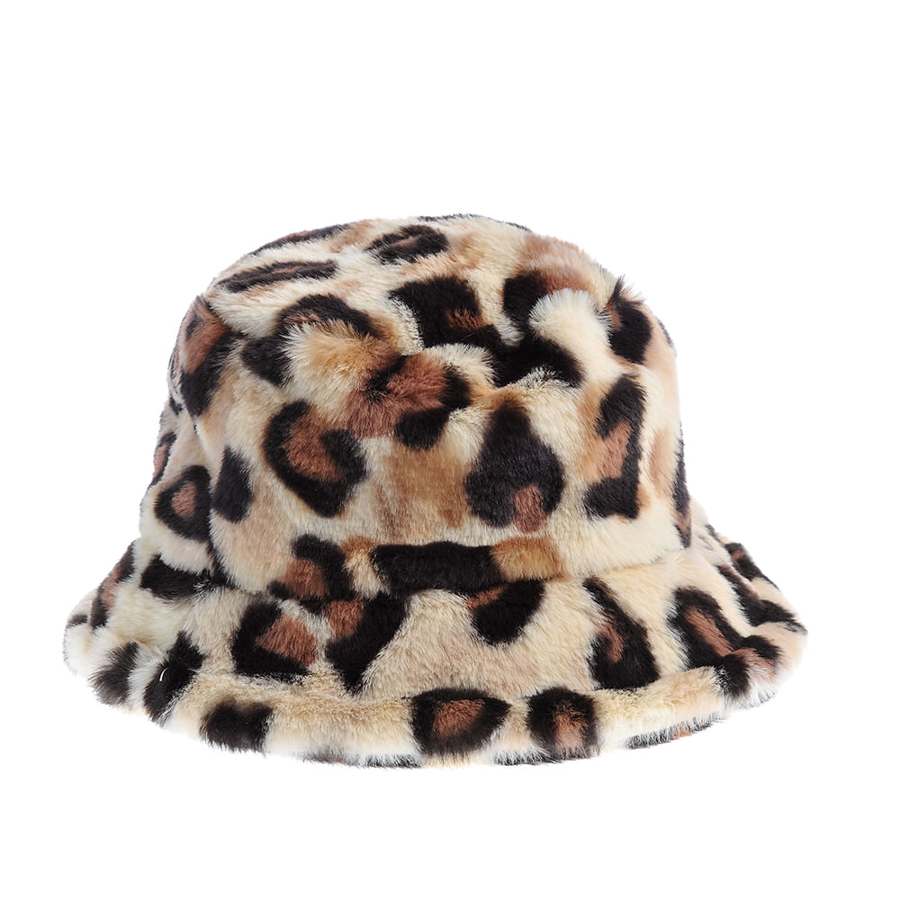 Palarie cu model animal print