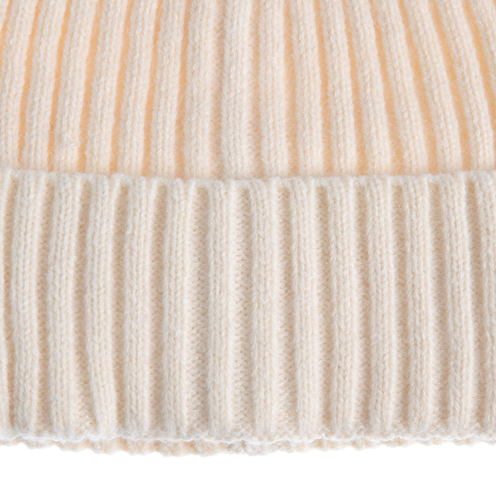 Caciula beanie alba - 1 | YEO