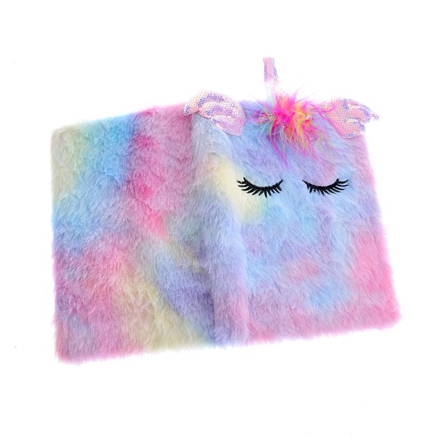 Agenda multicolora cu unicorn