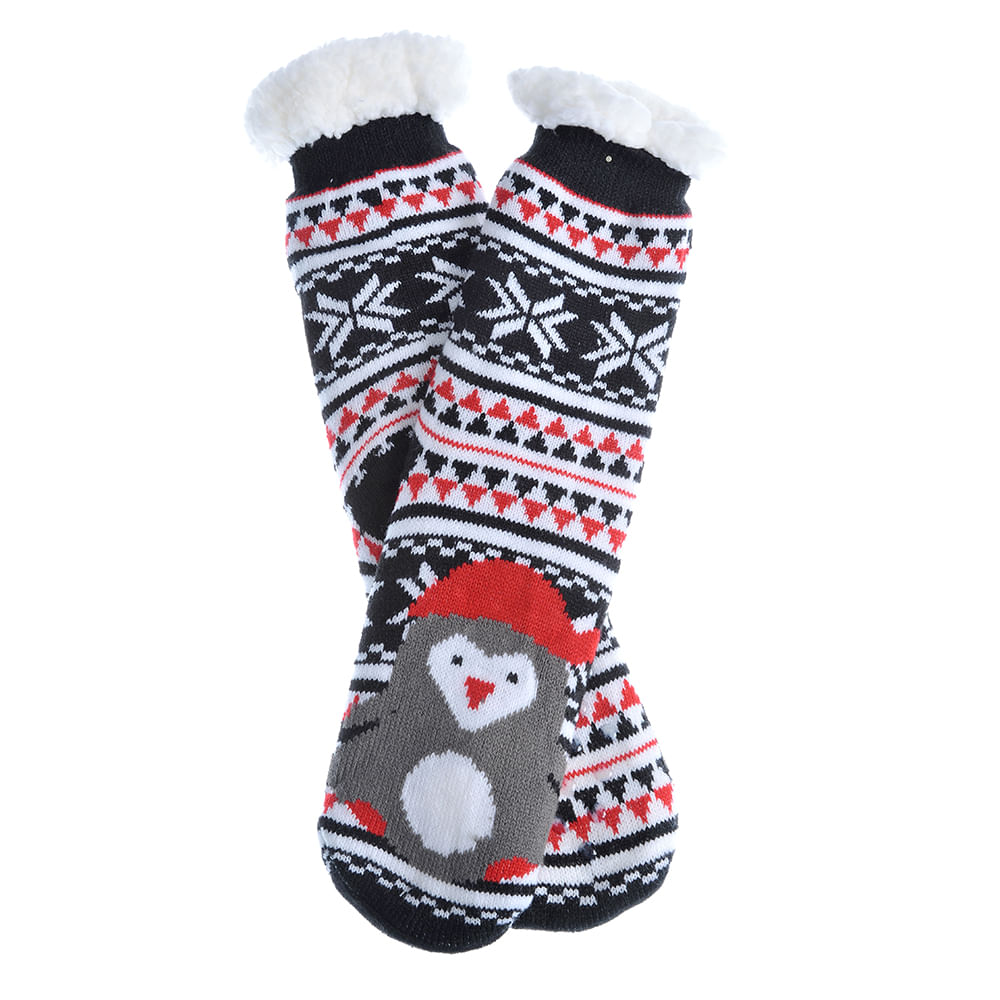 Sosete de Craciun cu pinguin - 1 | YEO