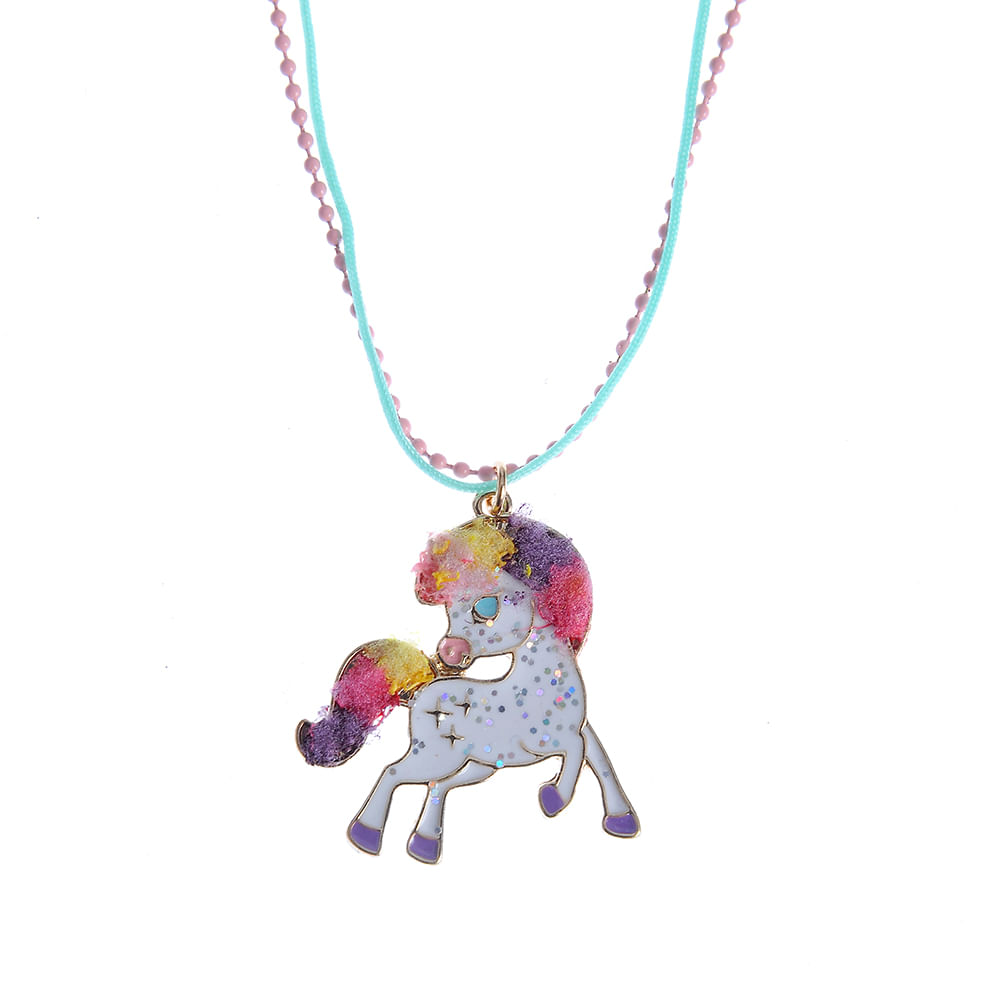 Colier cu Unicorn multicolor - 2 | YEO