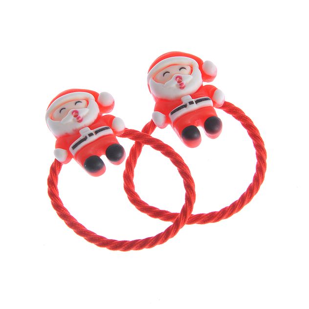 Set 2 elastice cu Mos Craciun