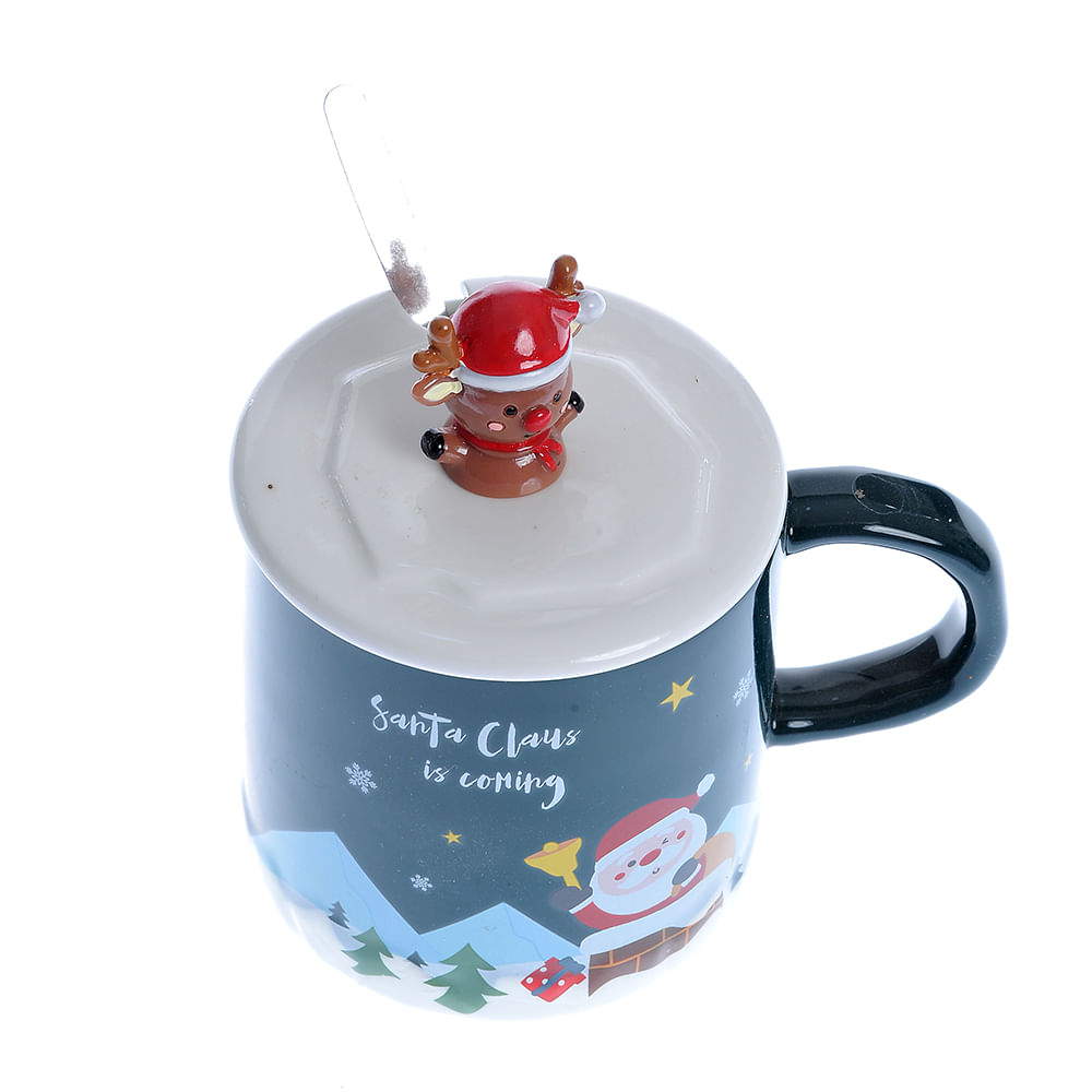 Cana din ceramica Santa Claus is coming - 1 | YEO