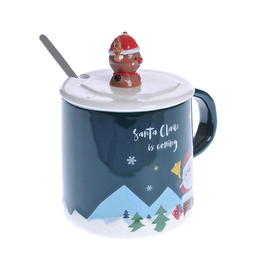 Cana din ceramica Santa Claus is coming - 2 | YEO