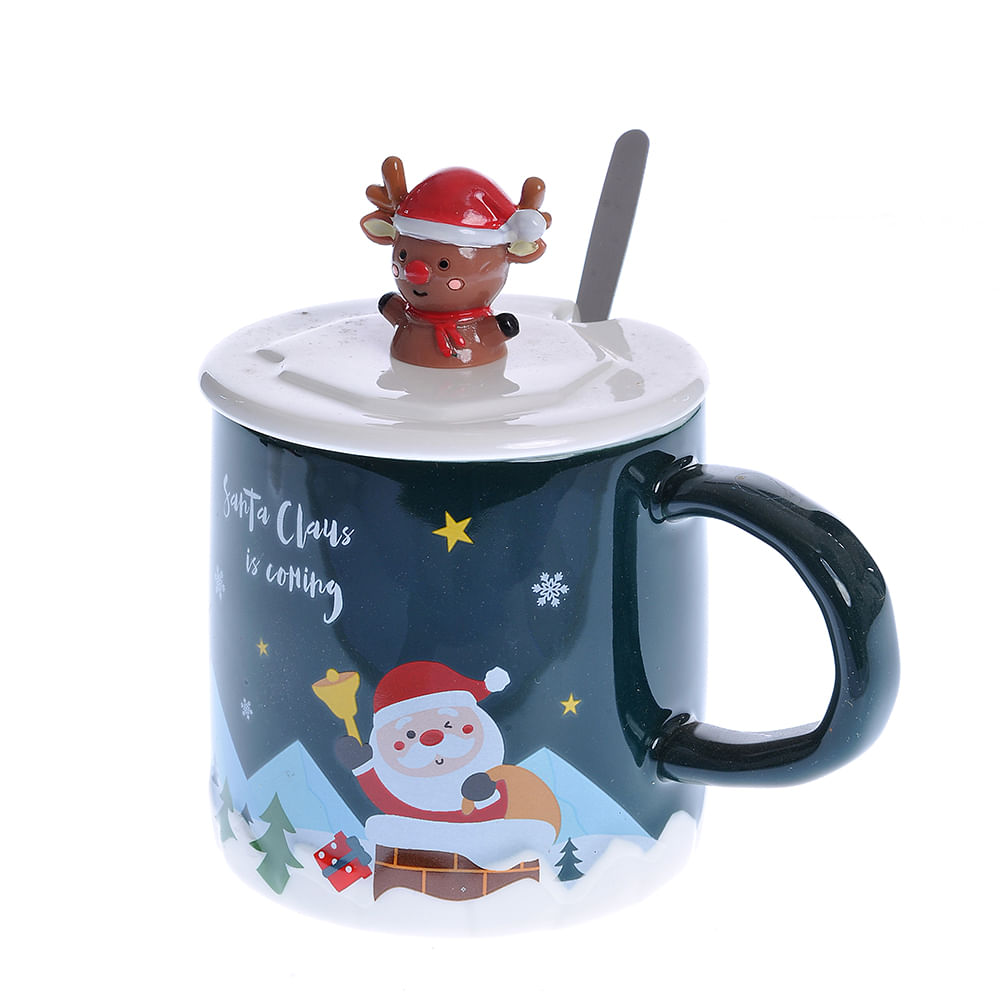 Cana din ceramica Santa Claus is coming - 3 | YEO