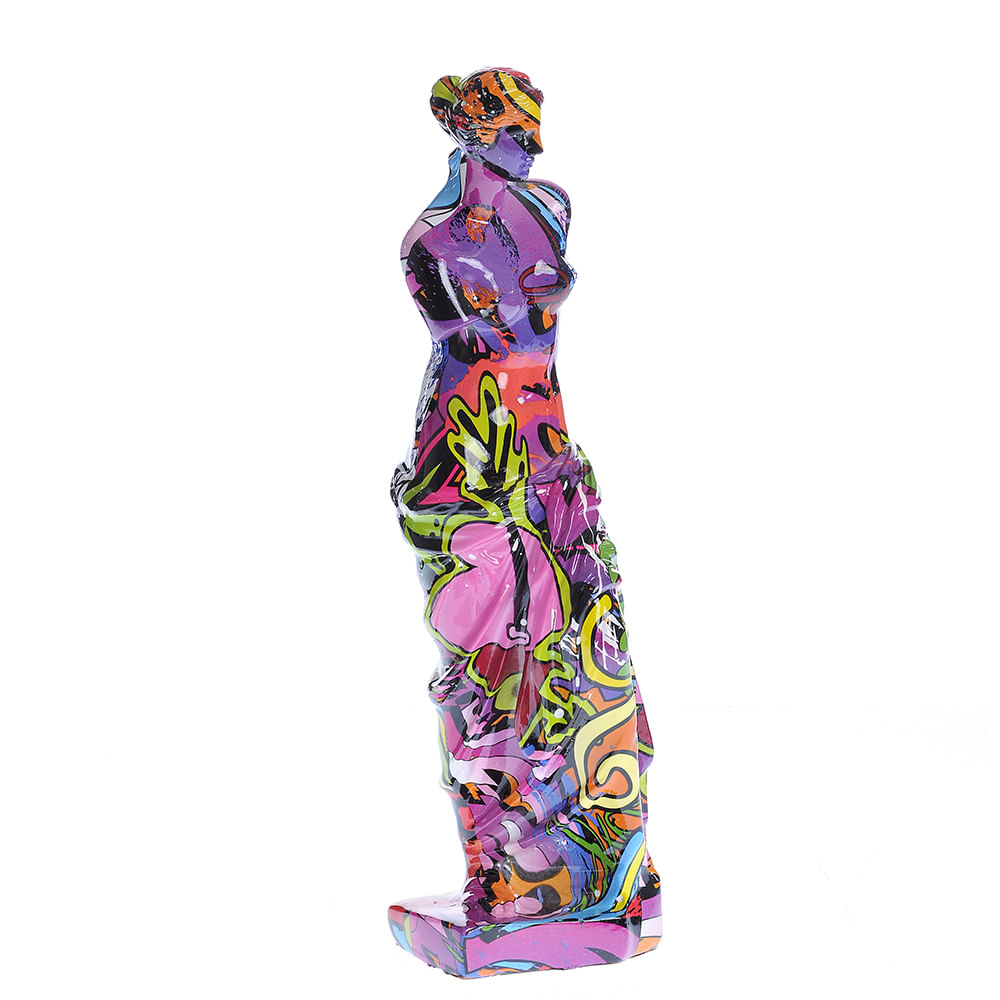 Statueta multicolora Venus 28 cm - 2 | YEO