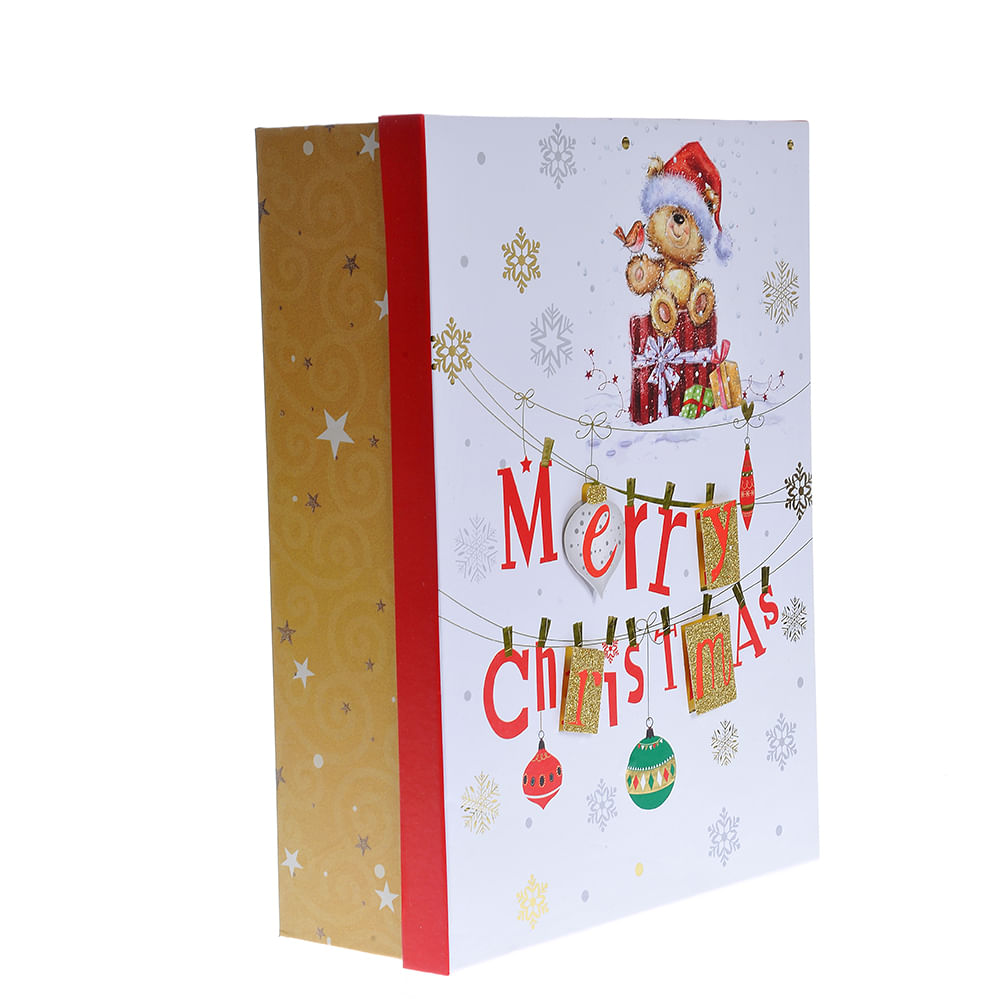 Cutie cadou Merry Christmas 39 cm - 1 | YEO