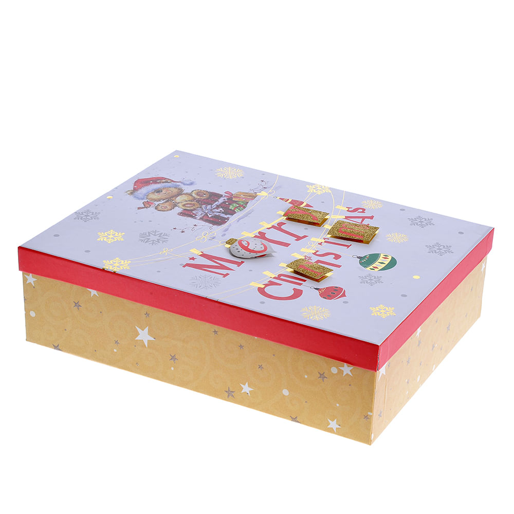 Cutie cadou Merry Christmas 39 cm - 2 | YEO
