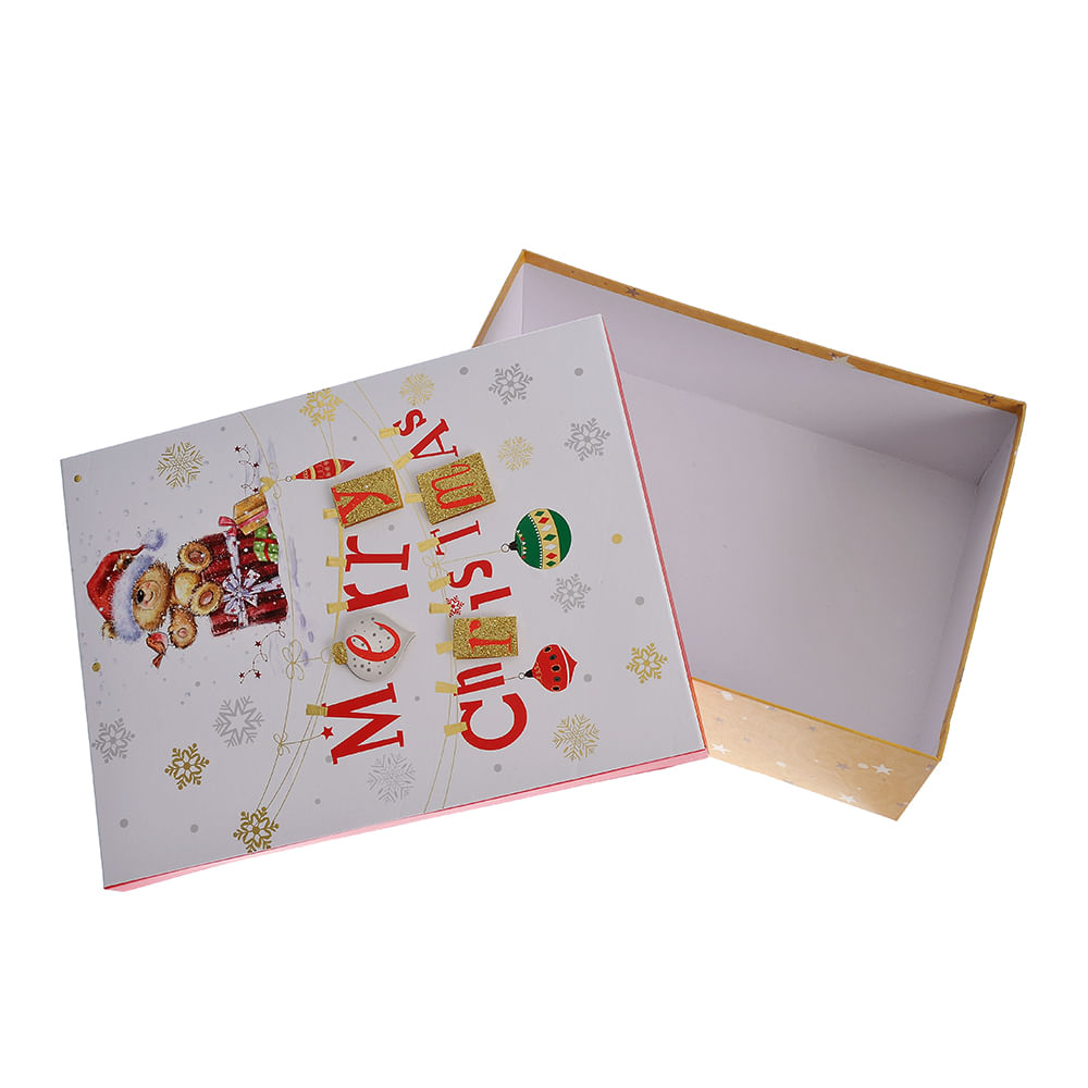 Cutie cadou Merry Christmas 39 cm - 4 | YEO