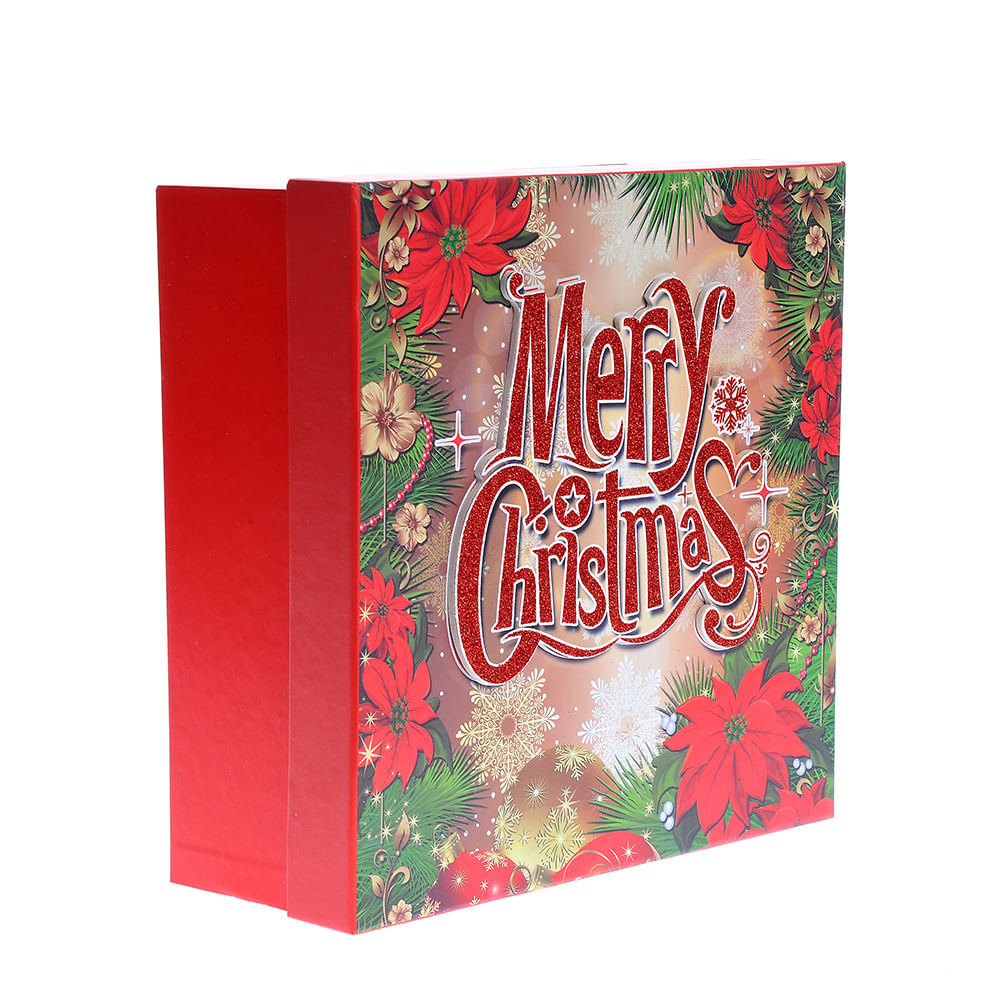 Cutie cadou Merry Christmas 28 cm - 1 | YEO