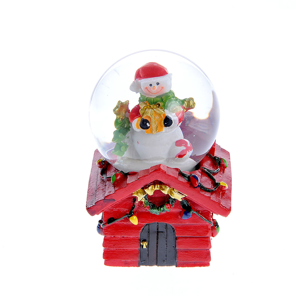 Glob apa casuta craciun 7.2 cm - 1 | YEO