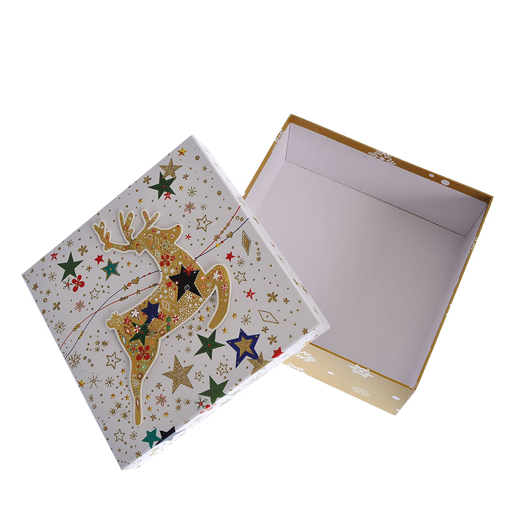 Cutie de cadou cu ren 28 cm - 4 | YEO